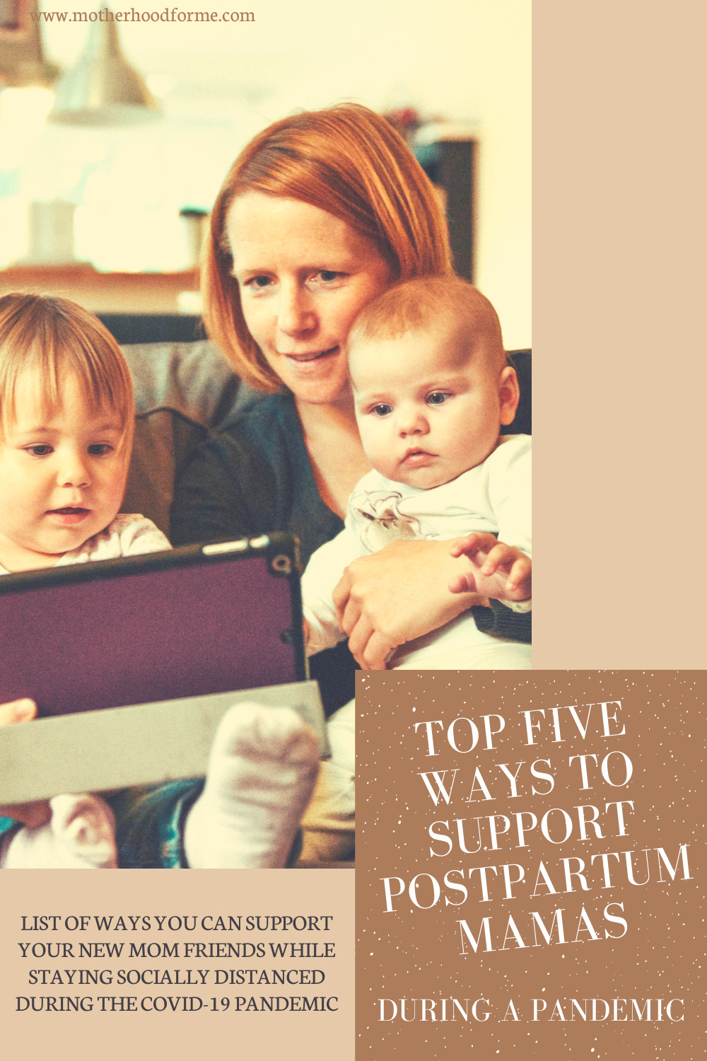 5 ways to support postpartum mamas