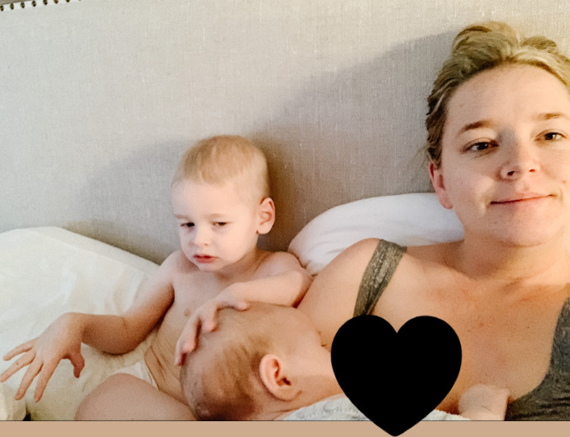 breastfeeding journey mom and baby